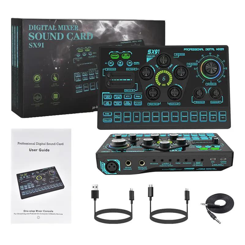 SX91 Professional Live Sound Card.